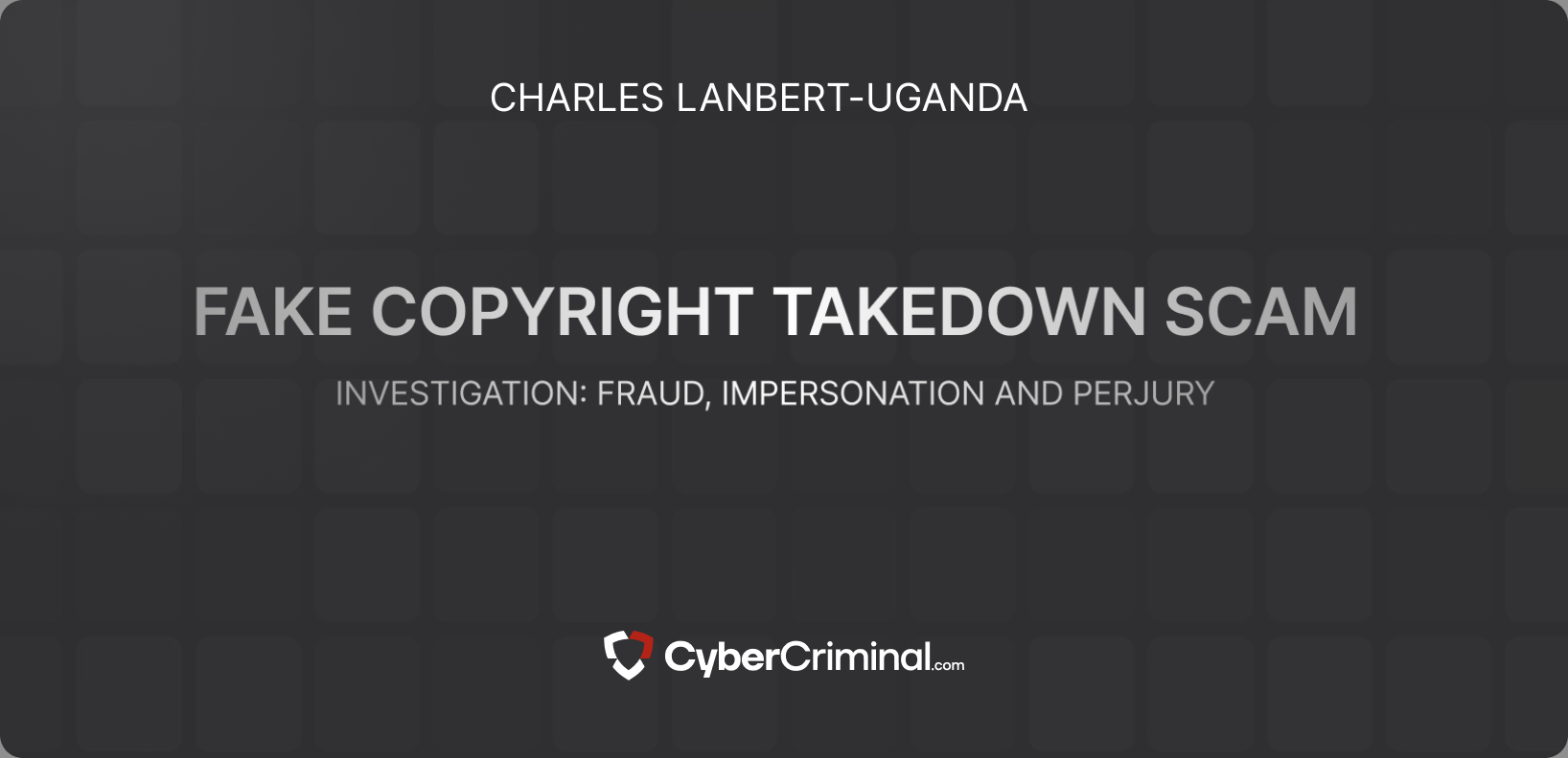 Charles Lanbert-Uganda