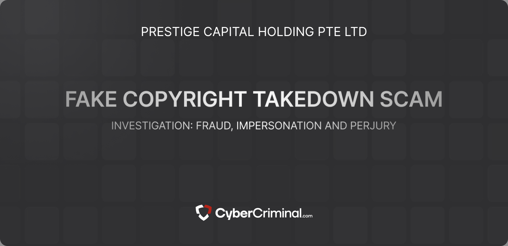 Prestige Capital Holding Pte Ltd
