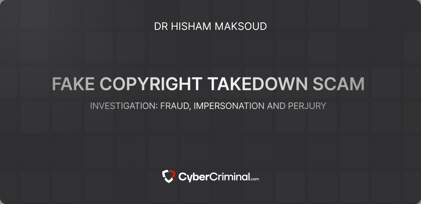 Dr Hisham Maksoud