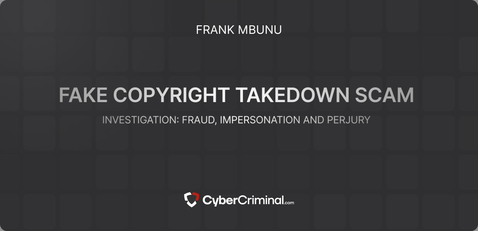 Frank Mbunu